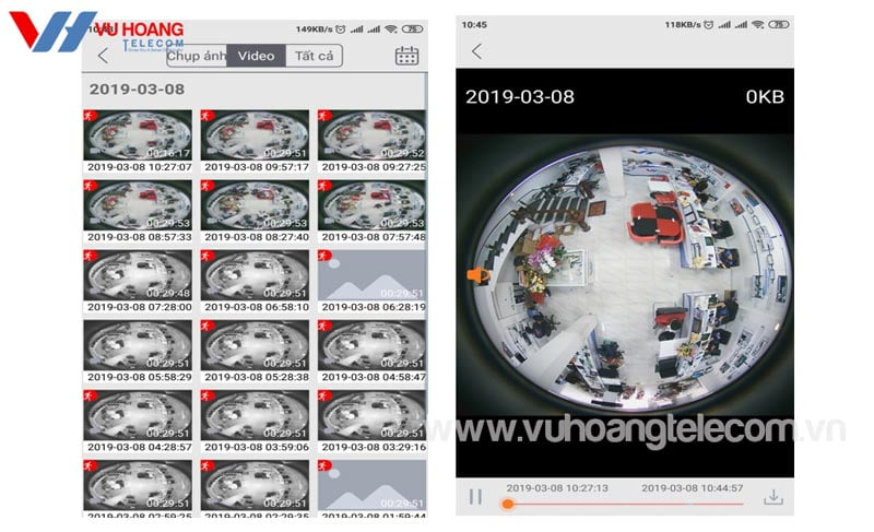 giới thiệu camera quan sát 360 độ EBITCAM
