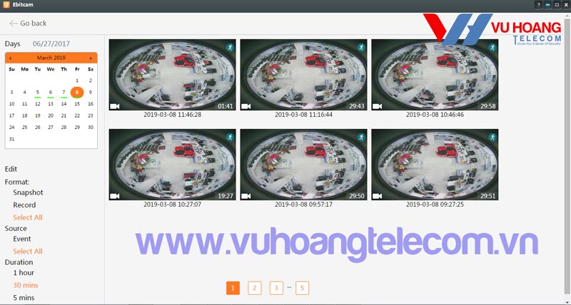 camera IP quan sát 360 độ EBITCAM