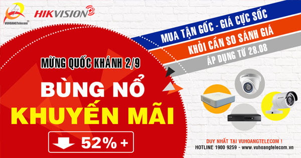 khuyến mãi camera Hikvision Plus bán chạy 