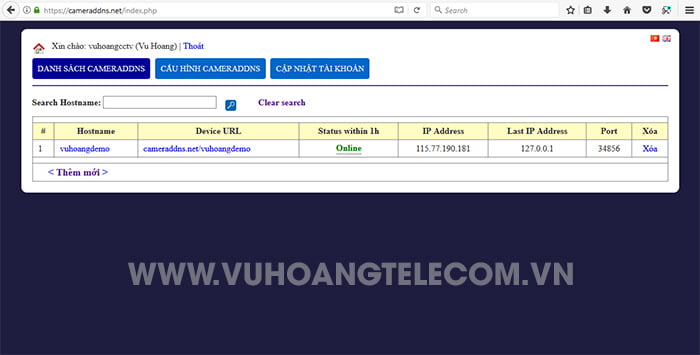 Hướng dẫn cấu hình CameraDDNS - 6 