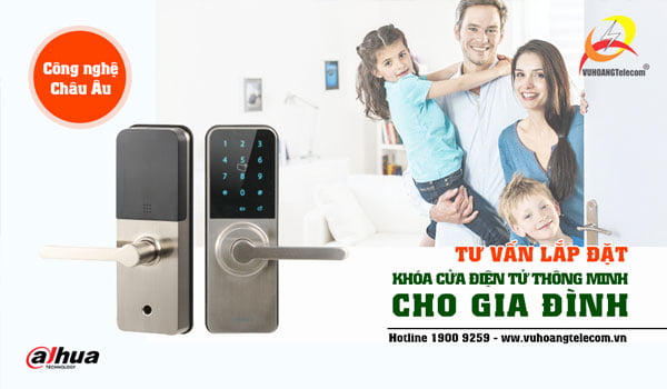cửa điện tử Dahua giá rẻ cho gia đình