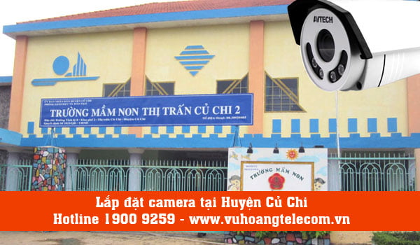 Lắp đặt camera tại huyện Củ Chi