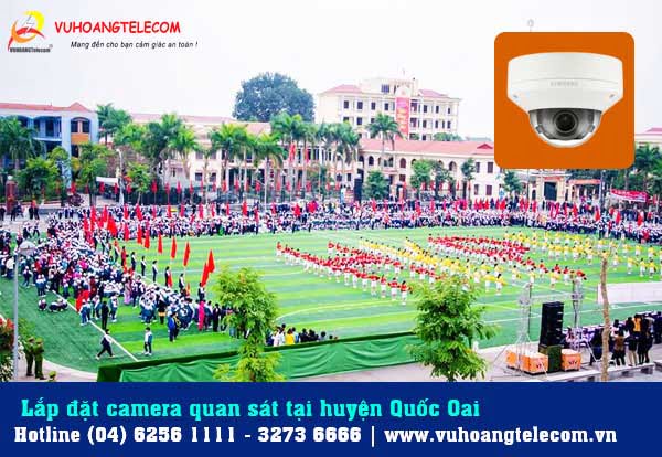 Lắp đặt camera tại huyện Quốc Oai