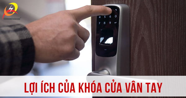 Lắp đặt khóa cửa vân tay