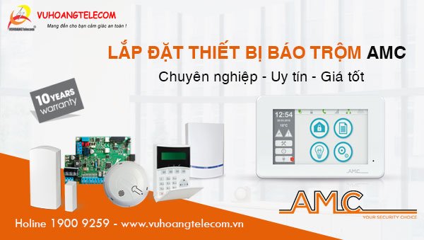 Lắp đặt báo trộm AMC - 1