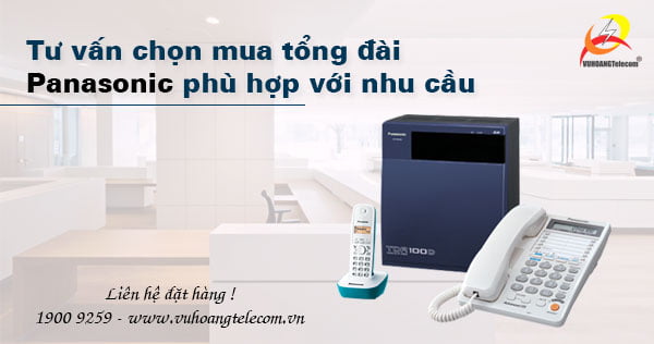 mua tổng đài điện thoại Panasonic