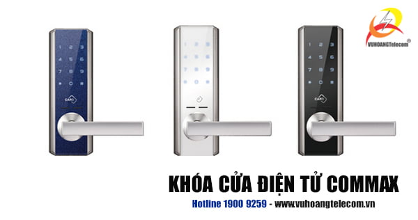 khóa cửa điện tử commax - 2
