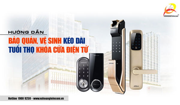 bảo quản khóa cửa điện tử - h1