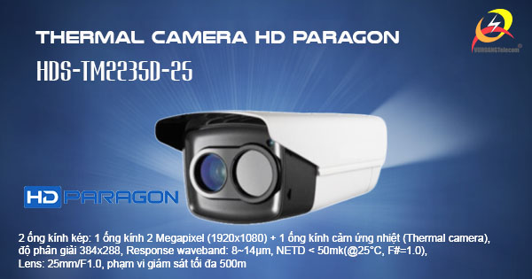 camera cảm ứng nhiệt HDPARAGON -3 