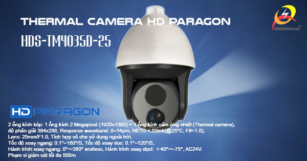 camera cảm ứng nhiệt HDPARAGON- 5