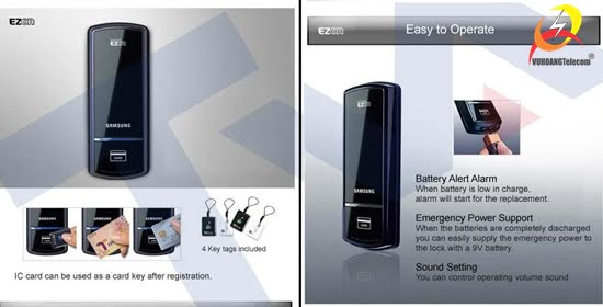 Khóa điện tử SAMSUNG