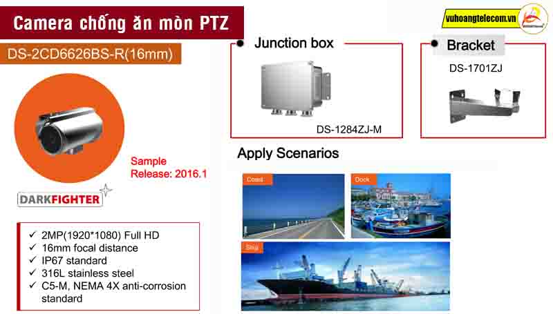 camera chống ăn mòn Hikvision - 8