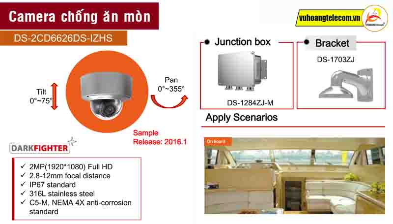 camera PTZ Hikvision