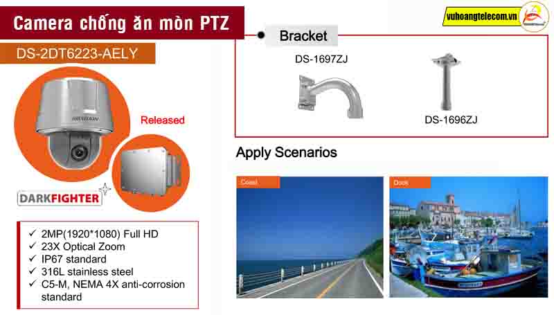 camera chống ăn mòn Hikvision -7