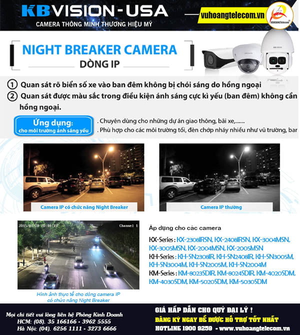 Night Breaker trong camera IP KBVISION - 2 