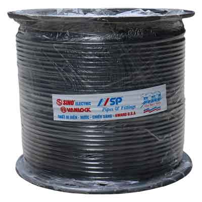 Cáp đồng trục Sino RG6 (5C-FB) lõi CCS 80 sợi màu đen