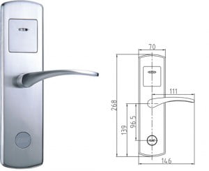 khóa cửa điện tử chống trộm -2 