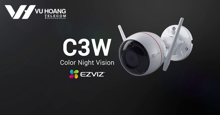 Camera IP Wifi 2MP EZVIZ C3W Full color