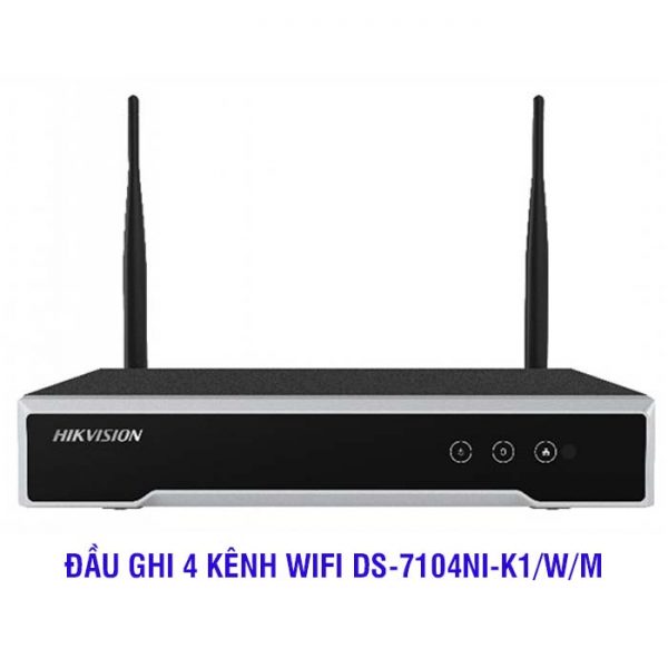 Đầu ghi 4 kênh Wifi DS-7104NI-K1/W/M