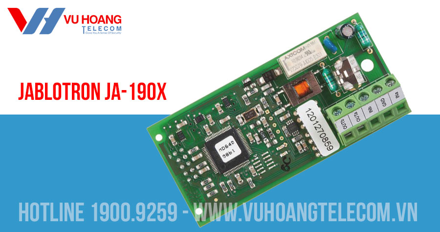 Module giao tiếp qua mạng điện thoại PSTN JABLOTRON JA-190X