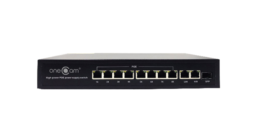 Switch POE ONECAM SW-10-8P-1S