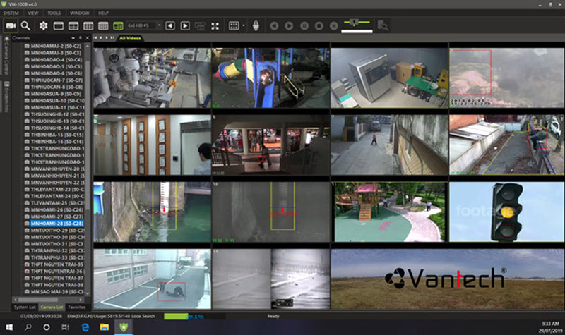 Công nghệ phân tích hình ảnh video thông minh Vantech - iVMS