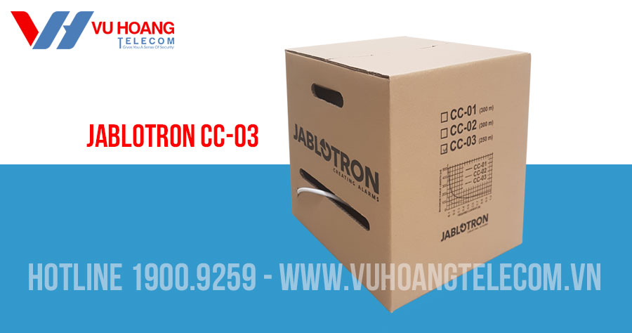 Bộ dây dẫn lắp đặt JABLOTRON CC-03