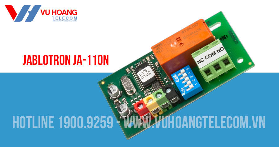 Module đầu ra nguồn điện PG, có dây JABLOTRON JA-110N