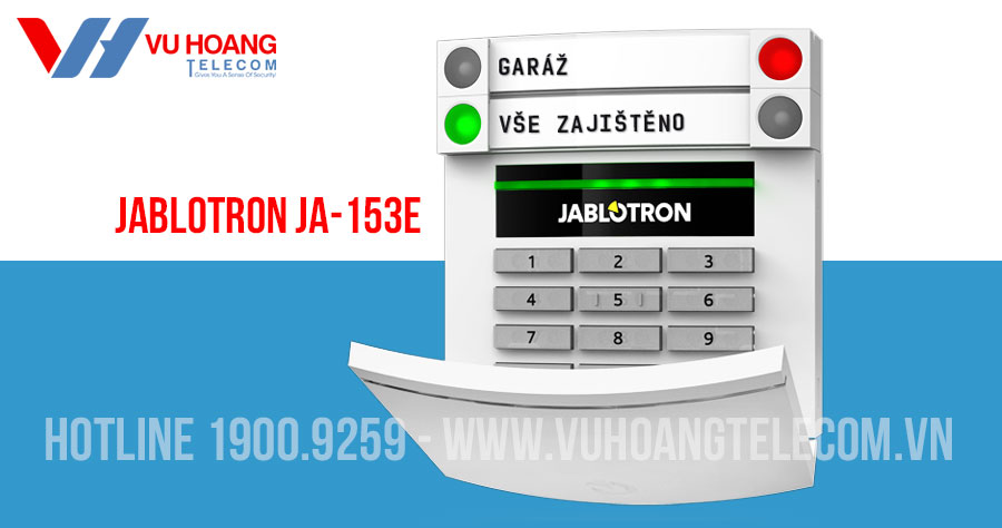 Bảng điều khiển không dây JABLOTRON JA-153E