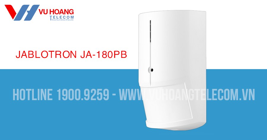 Cảm biến hồng ngoại và vỡ kính không dây JABLOTRON JA-180PB