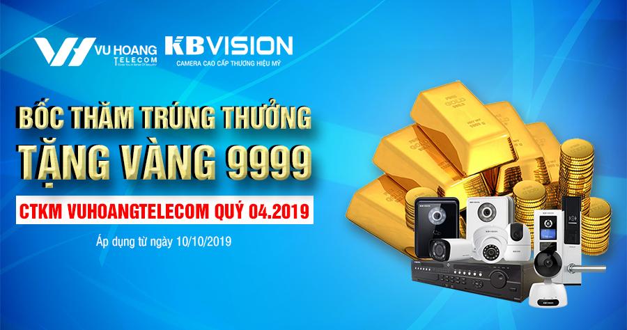 Kết quả bốc thăm trúng thưởng CTKM KBVISION Quý 4-2019