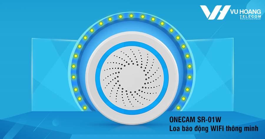 Loa báo động WIFI không dây ONECAM SR-01W