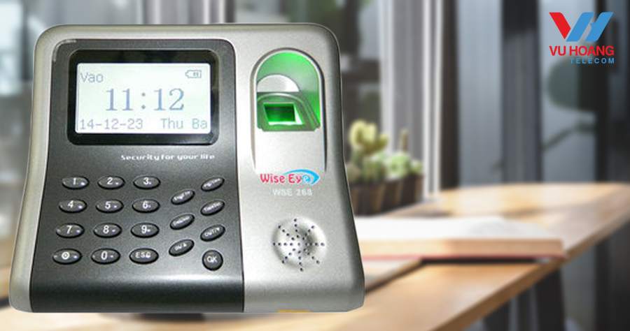 Máy chấm công vân tay giá rẻ WISE EYE WSE-268