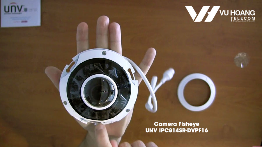 Camera IP Fisheye 4MP UNV IPC814SR-DVPF16