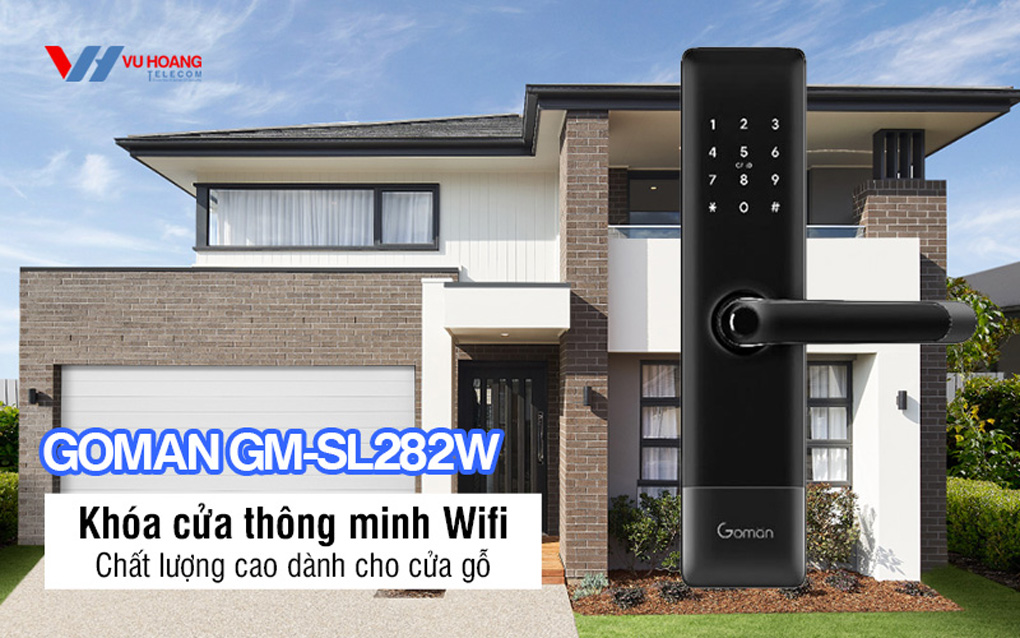 Khóa cửa vân tay GOMAN GM-SL282W