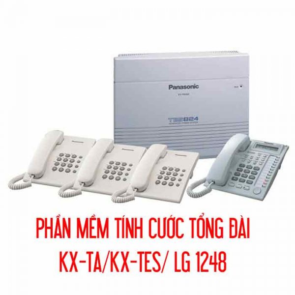 Phần mềm tính cước tổng đài KX-TA/KX-TES/ LG 1248