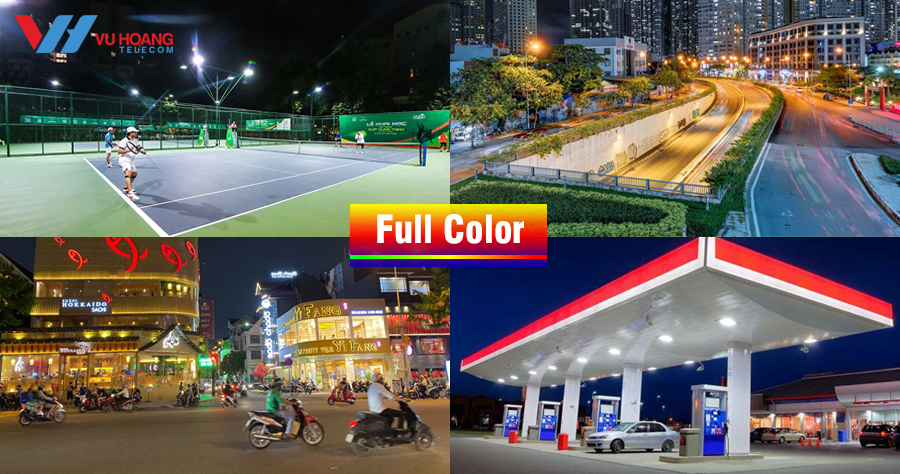 Ứng dụng Camera Full-Color 1239 đa dạng công trình