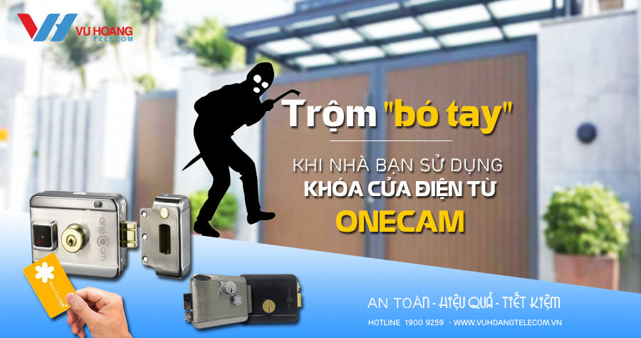 Trộm "bó tay" khi nhà bạn sử dụng khóa cửa điện từ 