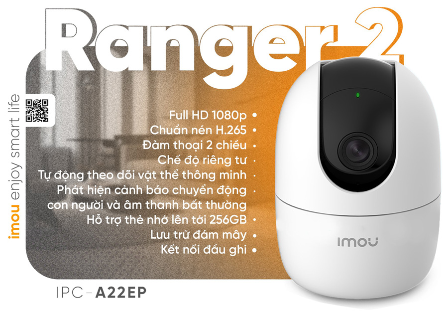 camera IP Wifi Imou Ranger 2