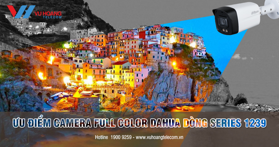 Ưu điểm Camera Full-Color Dahua dòng Series 1239