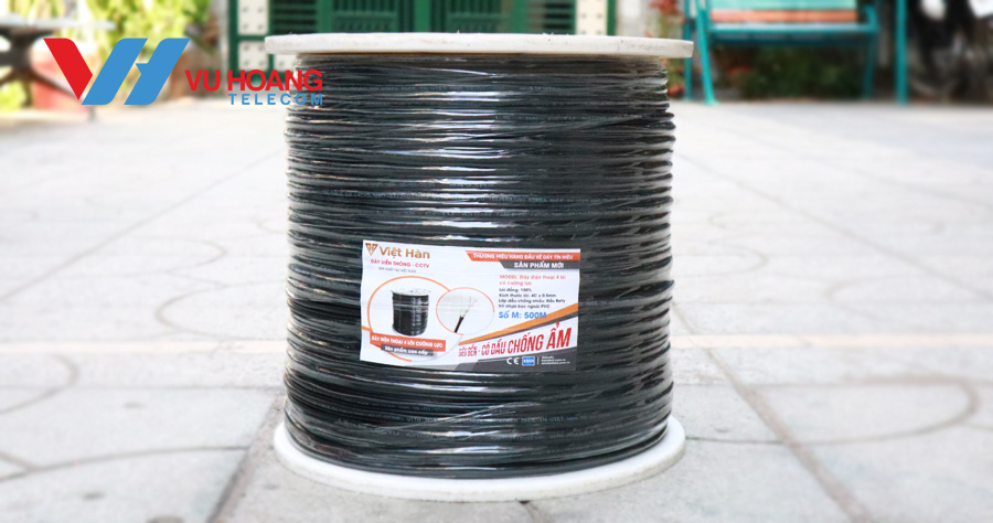 Cuộn cáp đồng trục Việt Hàn  305m