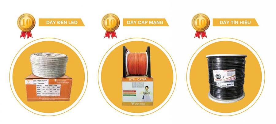 Các dòng sản phẩm Việt Hàn được phân phối trên thị trường