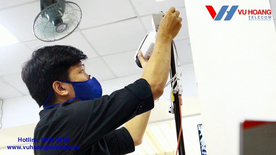 Demo camera đo thân nhiệt KBVISION