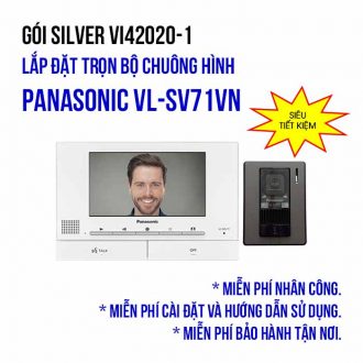 Lắp đặt bộ chuông cửa màn hình Panasonic VL-SV71VN