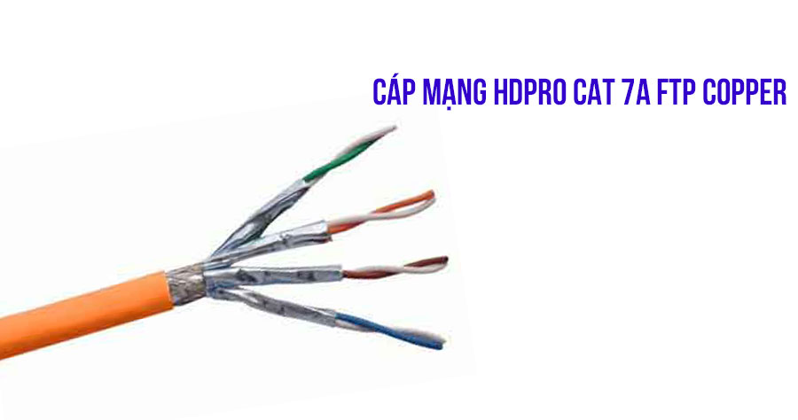 Cáp mạng HDPRO CAT 7A FTP COPPER