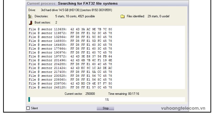 cuu du lieu bang GetDataBack