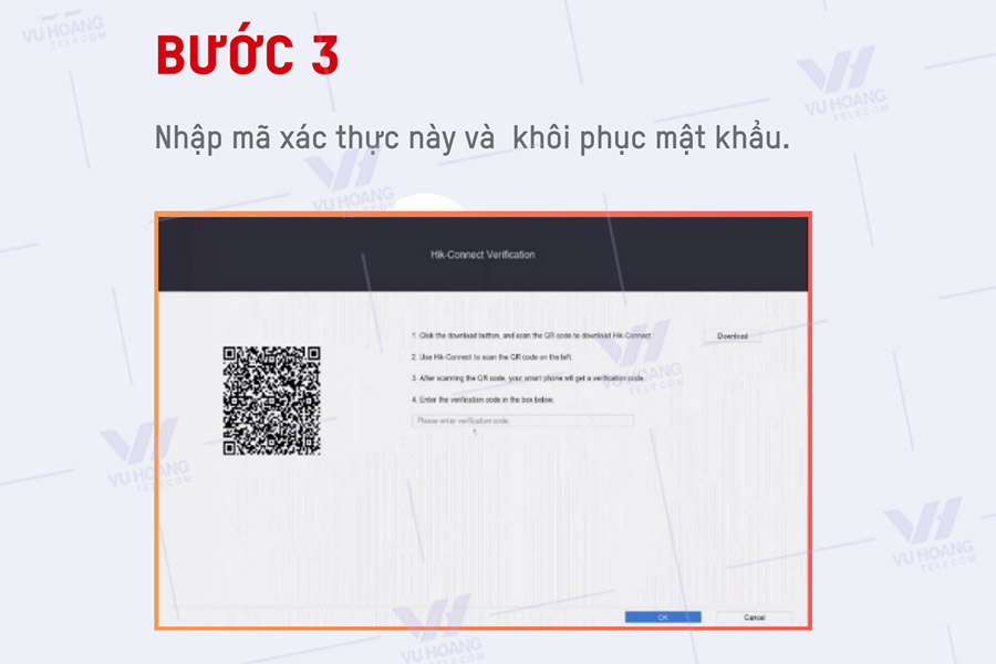 Nhập mã xác thực