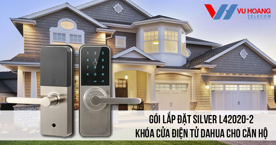 Lắp đặt khóa cửa điện tử DAHUA cho căn hộ giá rẻ