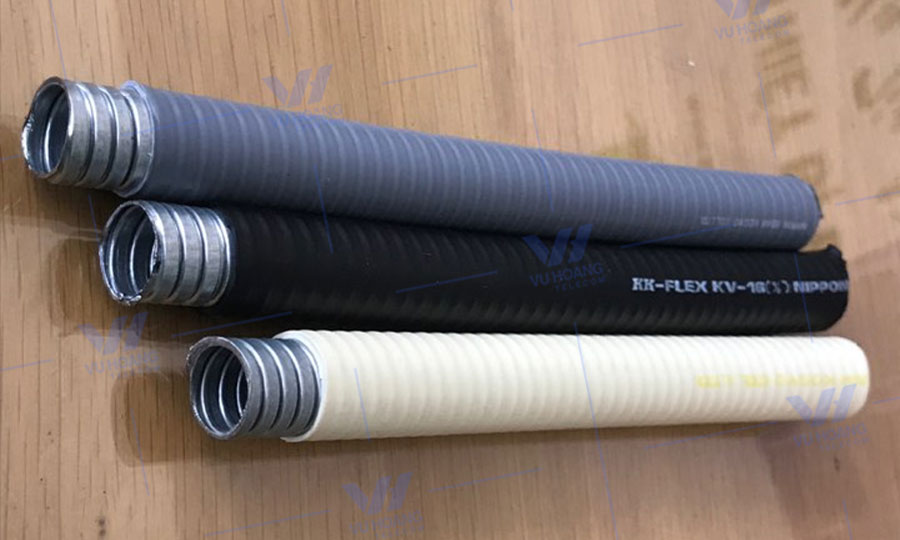 Ống ruột gà lõi thép bọc nhựa dày