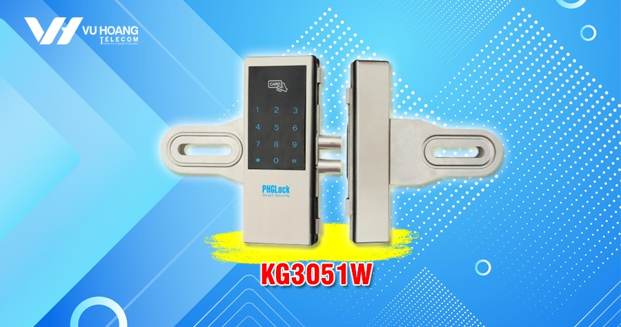 cach doi pass khoa PHGLock ma so KR8161 va KG3051W - 2